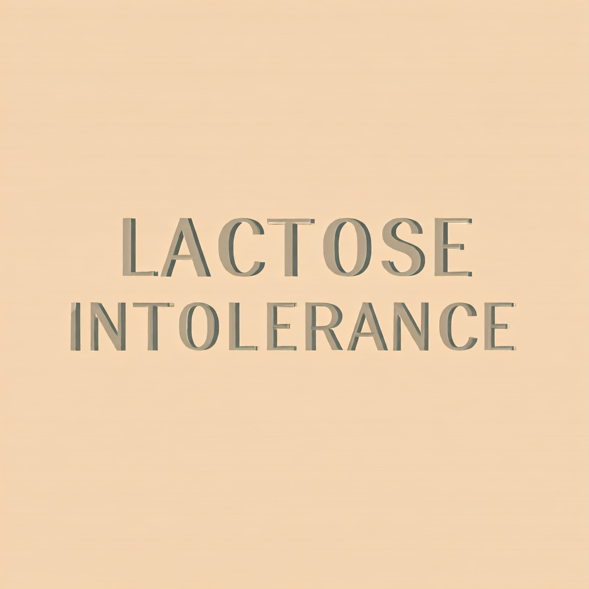 Lactose Intolerance