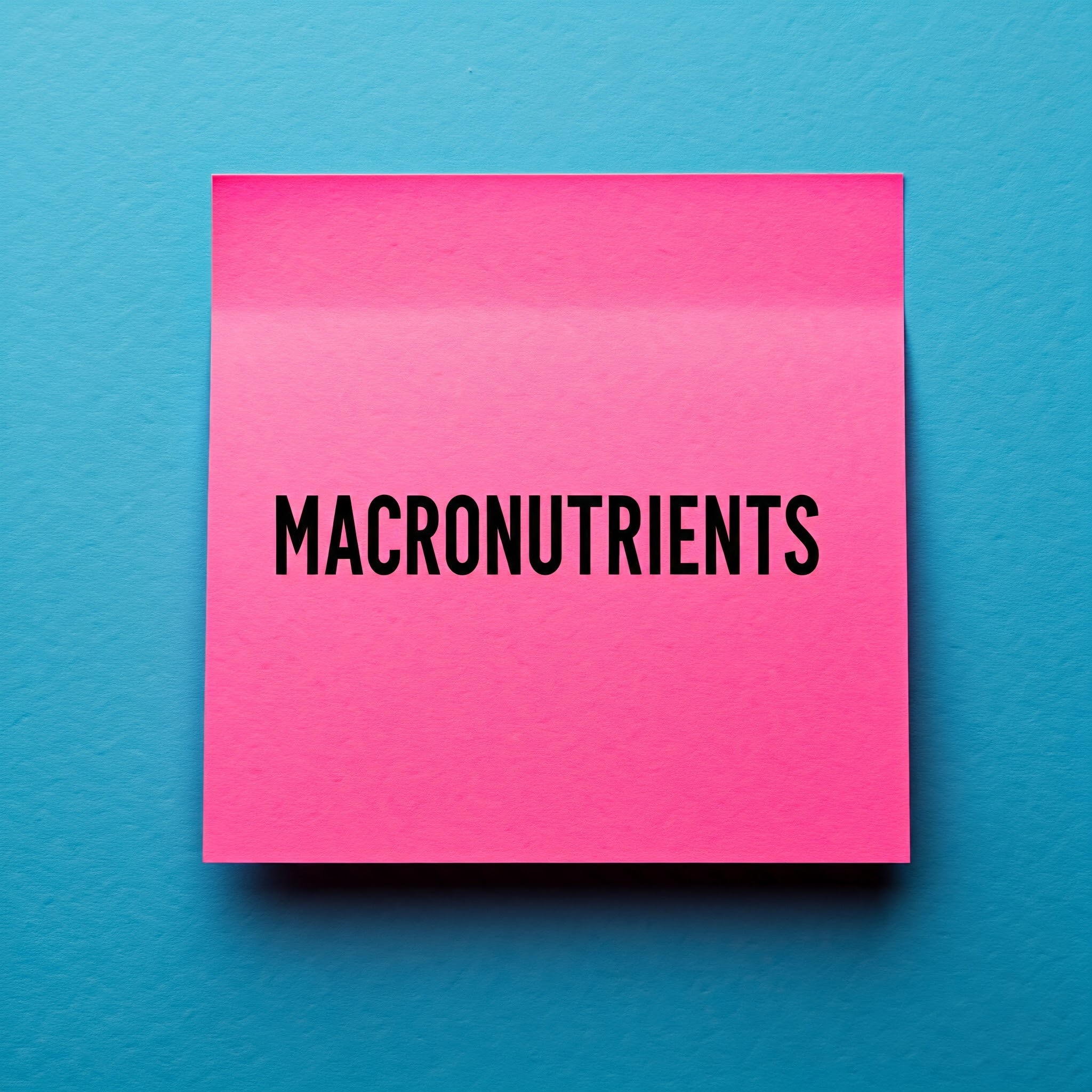 Macronutrients