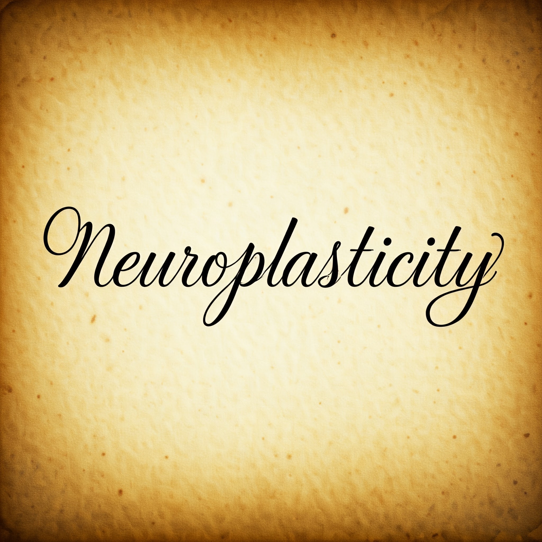 neuroplasticity
